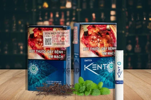Kent Switch - Thuốc Lá Bấm Bạc Hà Chính Hãng